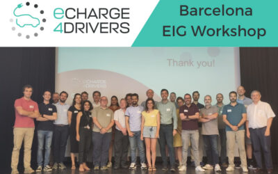 eCharge4Drivers organised a compelling EIG workshop in Barcelona