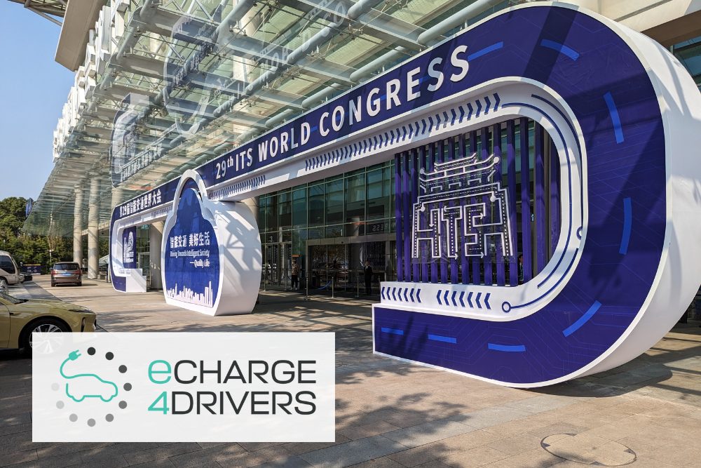 eCharge4Drivers presented at the ITS World Congress 2023