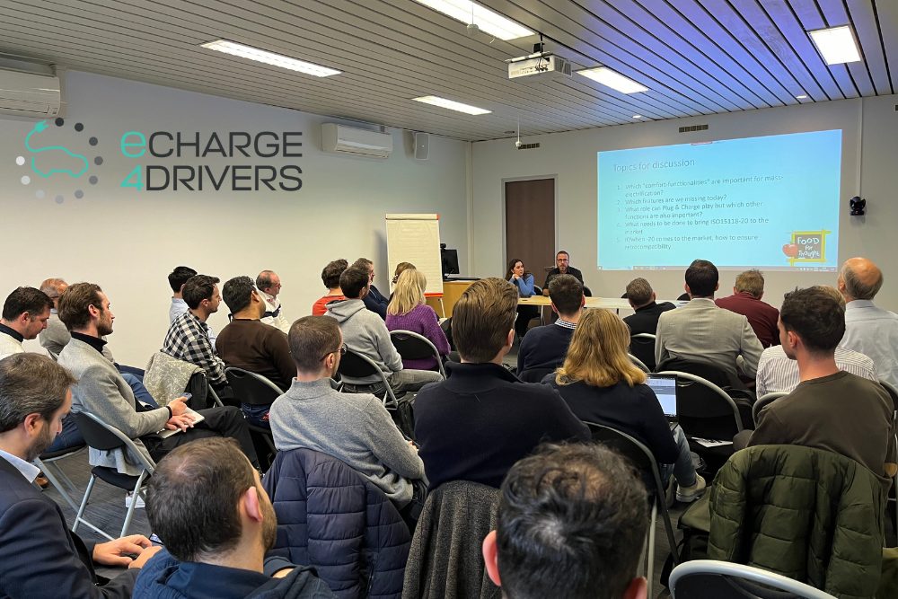 eCharge4Drivers hosted a successful workshop on Plug&Charge technology
