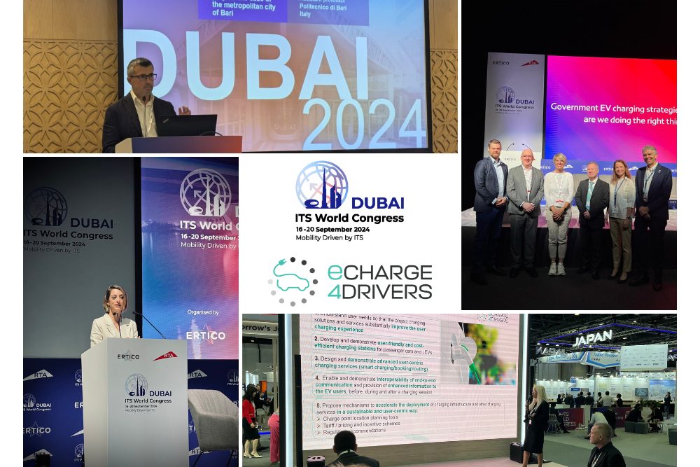 eCharge4Drivers highlights EV charging innovation at ITS World Congress in Dubai